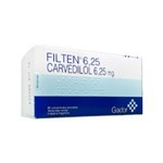 Gador Filten Carvedilol 6.25 Mg x 60 Comp Ranurados #1