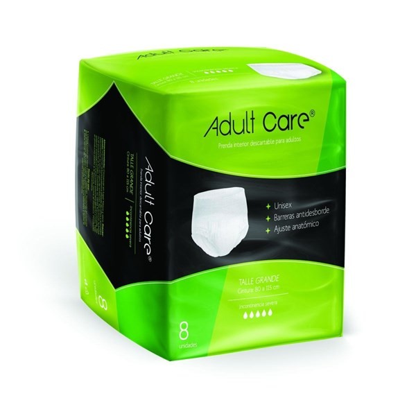 Ropa Interior Adult Care g (8 Unidades) #1