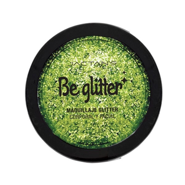 Jactans Maquillaje Facial Y Corporal Be Glitter Jade #1
