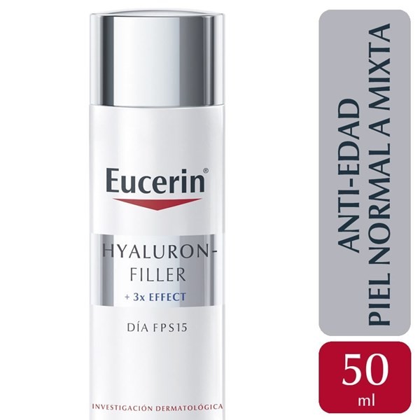 Eucerin Crema Antiarrugas de Día Hyaluron-Filler Fps 15 50 ml