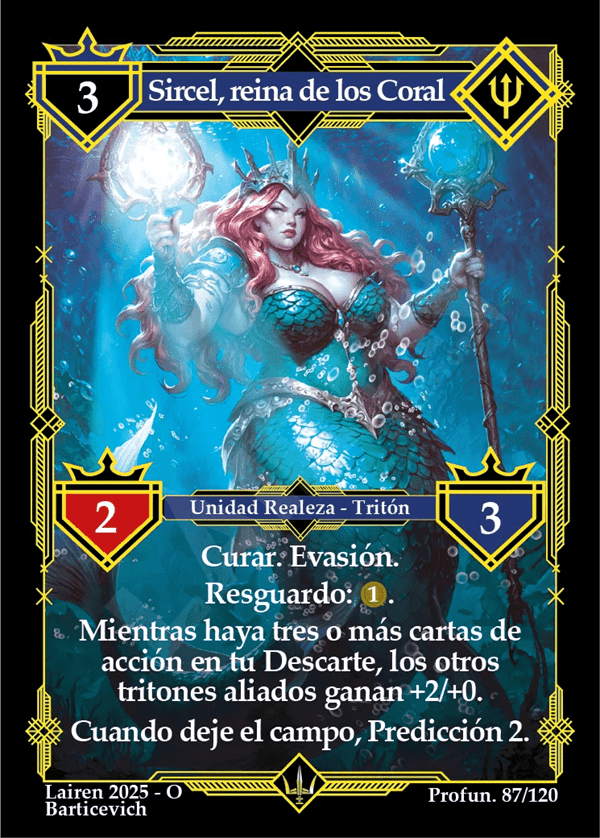 087 Sircel, Reina De Los Coral - Coste 3
