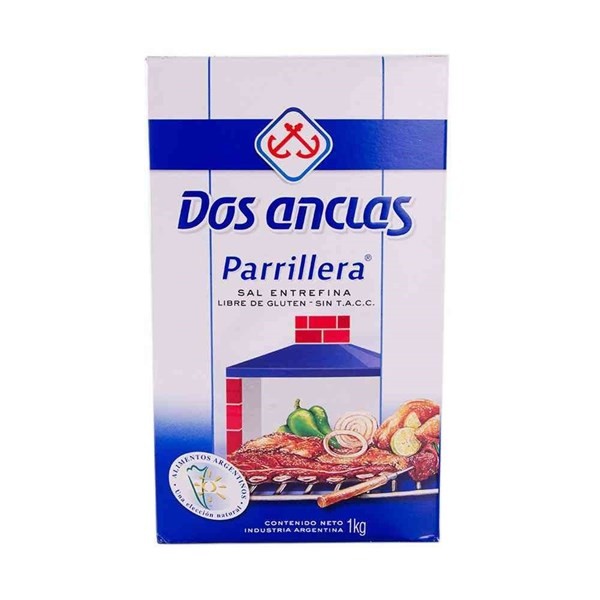 Sal Entrefina Dos Anclas 1 Kg