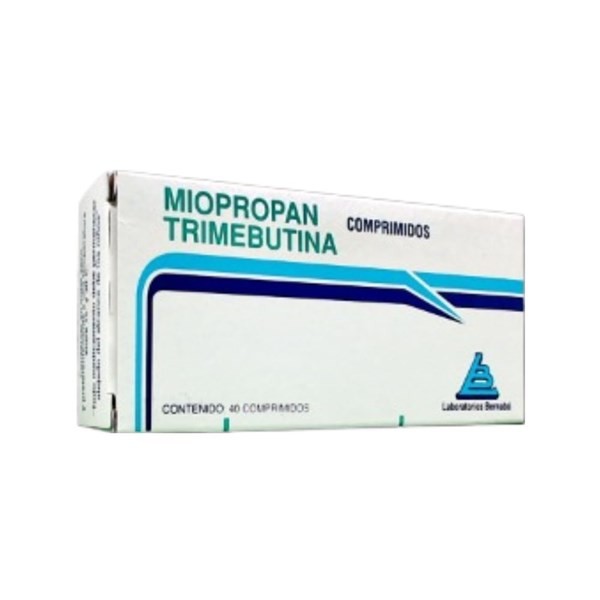 Laboratorio Bernabó Miopropan Trimebutina 100 Mg x 40 Comp #1