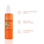 Protector Solar Spray Avene Especial Niños SPF50+ x 200 ml #2