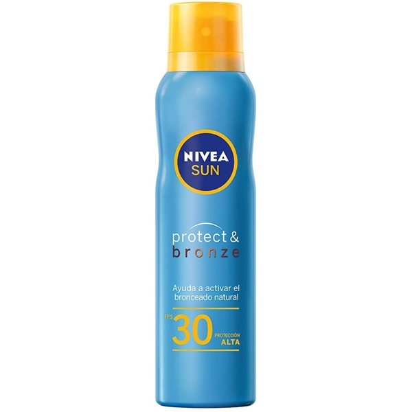 Protector Solar Nivea Sun Protect & Bronze Fps 30 en Spray x 200 ml #1