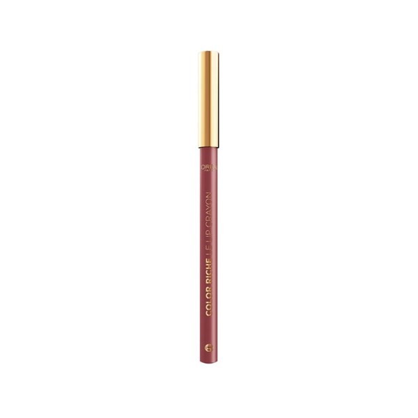 Delineador de Labios L'oréal Paris Color Riche Le Lip Crayon x 1,2 g Color Worthit Med 635