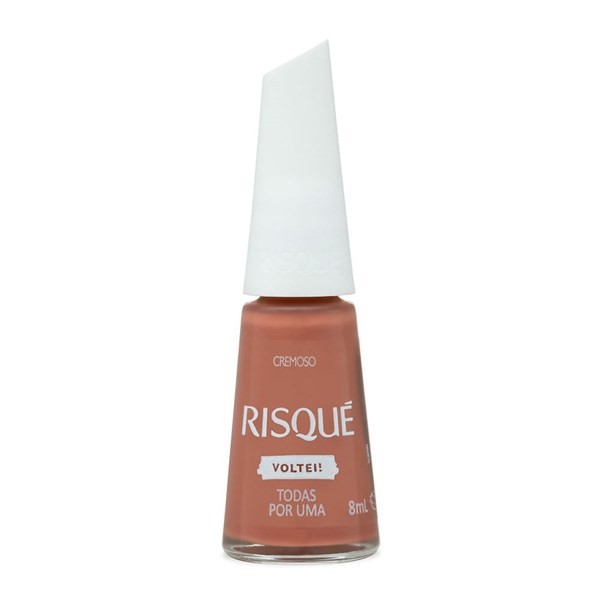 Risque Esmalte de Uñas Cremoso Hipoalergénico Color Todas Por Uma #1