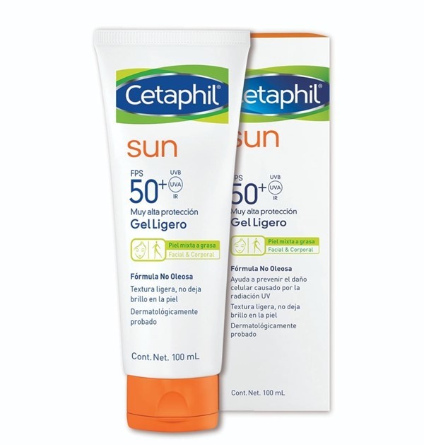 Cetaphil Gel facial/corporal sun fps 50 100 ml