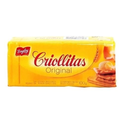 Galletitas Crackers Criollitas Original 100 g