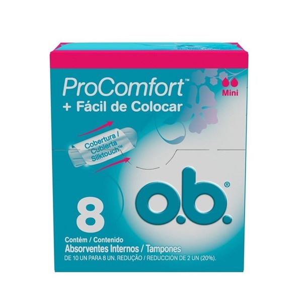 Ob Tampones Mini Procomfort (8 Unidades) alt
