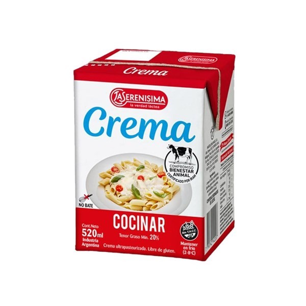 Crema La Serenisima Culinaria Sq 520 Cc #1