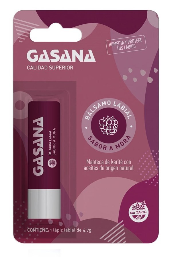 Gasana Bálsamo Labial Mora 4,7Gr #1