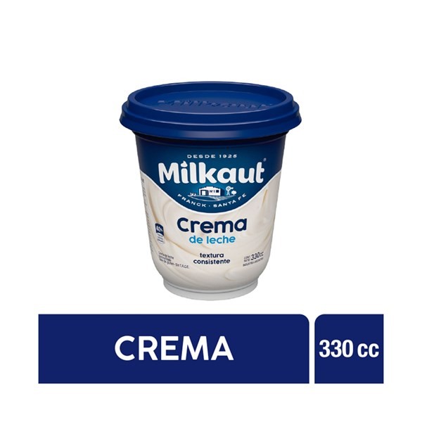 Crema de Leche Milkaut en Pote 330 cc. #1
