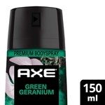 Desodorante En Aerosol Axe Green Geranium 150 Ml. #1