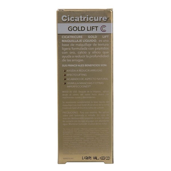 Cicatricure Maquillaje Líquido Gold Lift Color Light 30 ml Medium alt