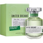 Edt Benetton United Dream Live Free x 80 ml #1