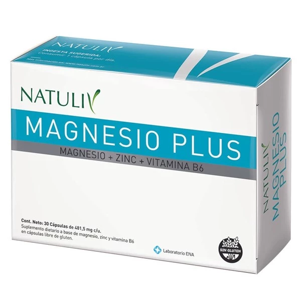 Natuliv Magnesio Plus 30 capsulas