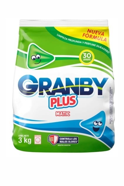 Granby Jabón en Polvo Matic Lavado Total #1
