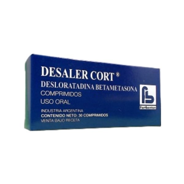 Fortbenton Desaler Cort Desloratadina + Betametasona x 30 Comp #1