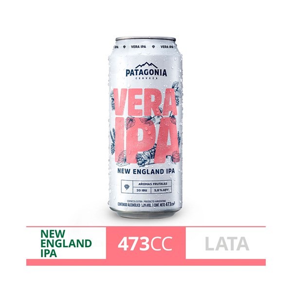 Cerveza Blanca Patagonia Vera Ipa en Lata 473 cc. #1