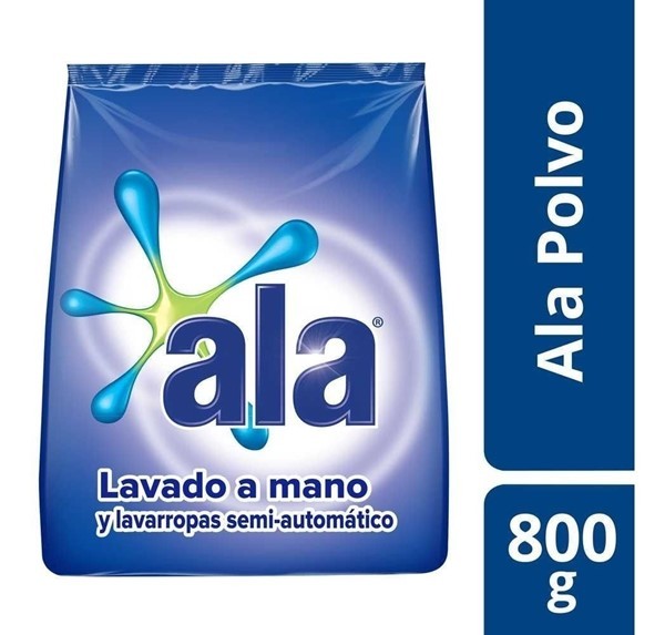 Ala Lavado a Mano Jabón Polvo Ropa x 800 g #1