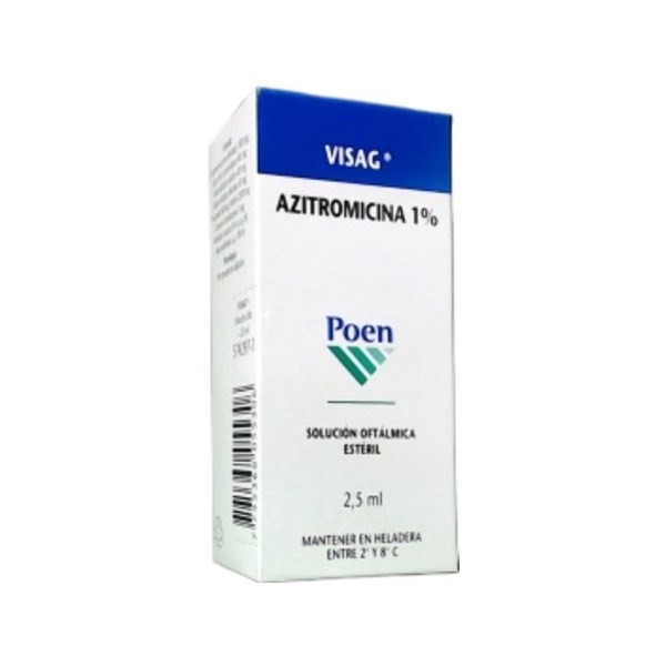 Max Vision Visag Azitromicina Solución Oftálmica x 2,5 ml #1