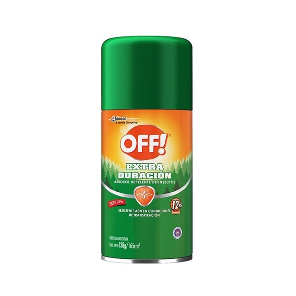 Repelente Para Mosquitos Off! Extra Duracion Aerosol 165 cc #1