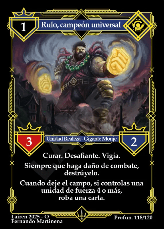 118 Rulo, Campeon Universal - Coste 1