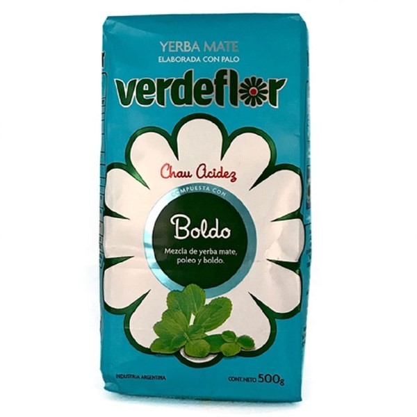 Yerba Mate Verdeflor Boldo x 500 g