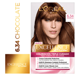 Excellence Kit Coloracion 6.34 Chocolate #1