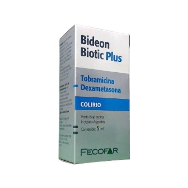 Fecofar Bideon Biotic Plus Tobramicina + Dexametasona Colirio x 5 ml #1