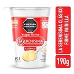 Lsclasico Yogur Firme La Serenisima Clasico Vainilla 190 g #1