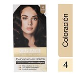 Capilatis Kit Coloración en Crema Castaño N°4 #1