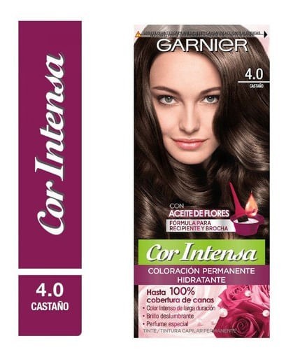 Garnier Kit Coloracion Cor Intensa 4.0 Castaño Mediano