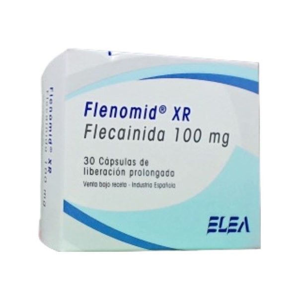 Elea Flenomid Xr Flecainida 100 Mg x 30 Caps Liberacion Prolongada #1
