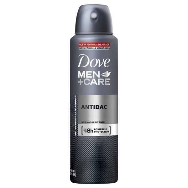 Desodorante Antitranspirante Dove Men Care Antibacterial en Aerosol |x 150 ml #1