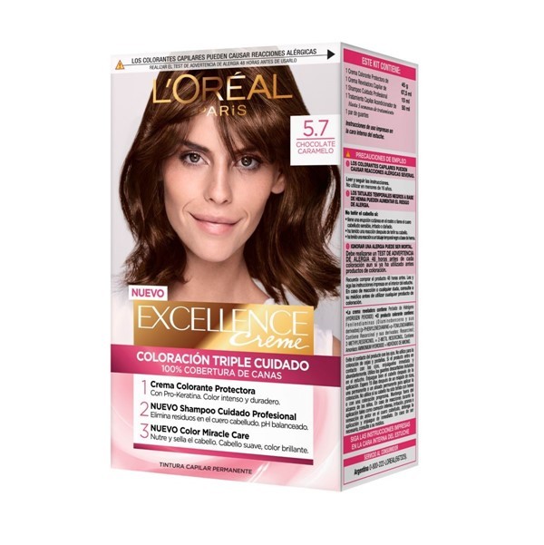 Excellence Kit Coloracion Creme 5.7 alt