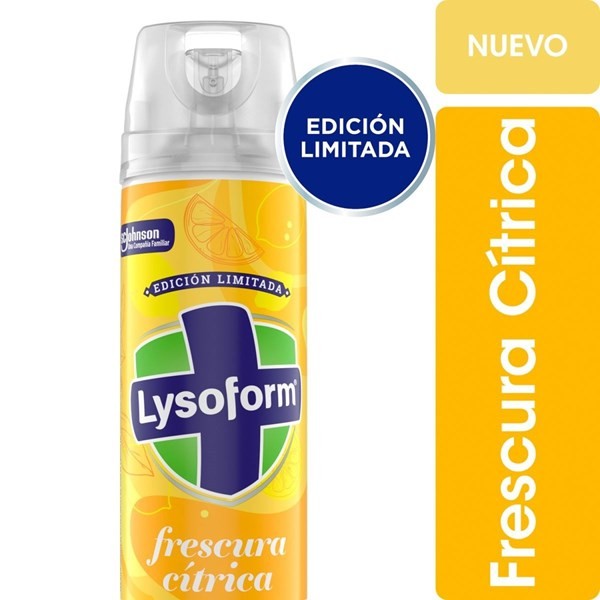Lysoform Aerosol Desinfectante Frescura Citrica 360 ml