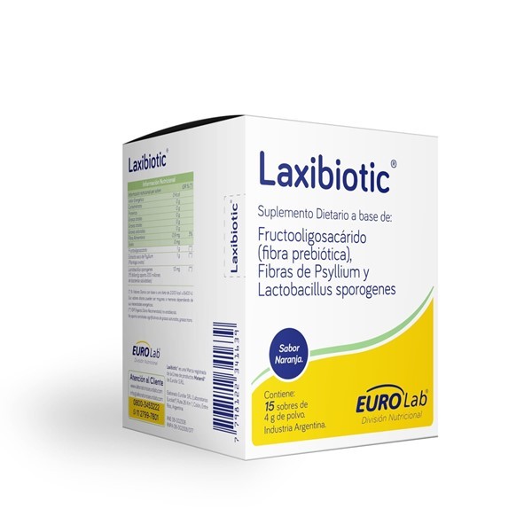 Laxibiotic Suplemento Dietario Regularizador Intestinal (15 Sobres) #1