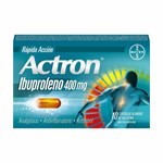 Actron 400 Mg Rápida Acción 10 Cápsulas - Blistera x 12 unidades #1