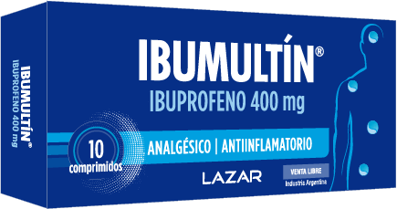 Ibumultin 400 mg |10 comprimidos | Ibuprofeno  #1