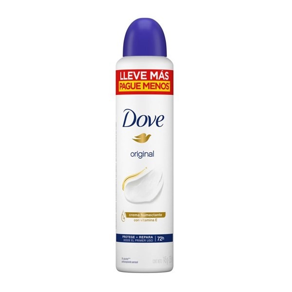 Desodorante Antitranspirante Dove Original en Aerosol x 250 ml #1