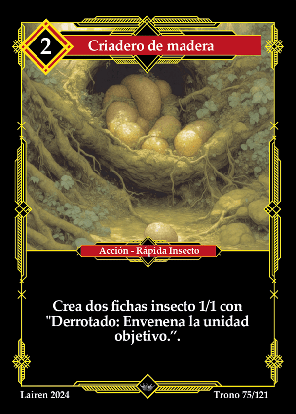 075 Criadero De Madera 1ra Edicion - Coste 2