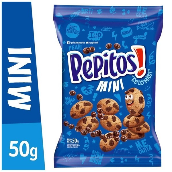 Galletitas Pepitos Mini 50 Gr #1