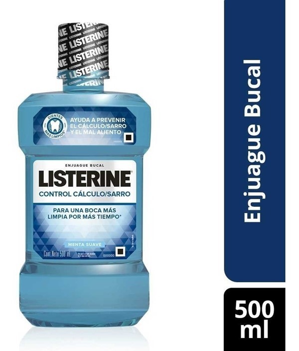 Listerine Antiséptico Bucal Anti-Sarro x 500 ml #1