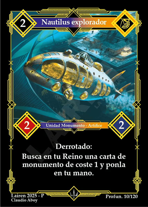 010 Nautilus Explorador - Coste 2