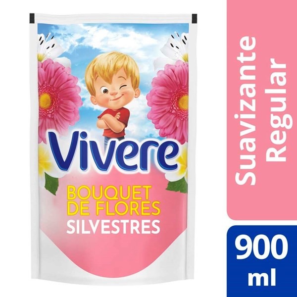 Suavizante Vivere Bouquet Flores 900 Ml #1