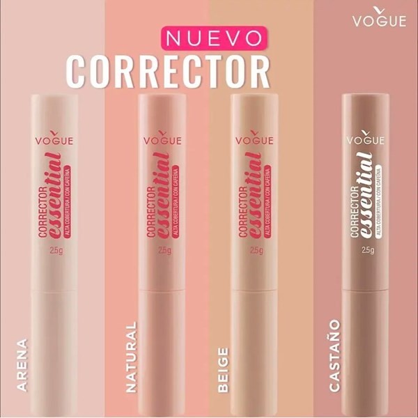 Corrector Vogue Essential Arena | 2.5 G