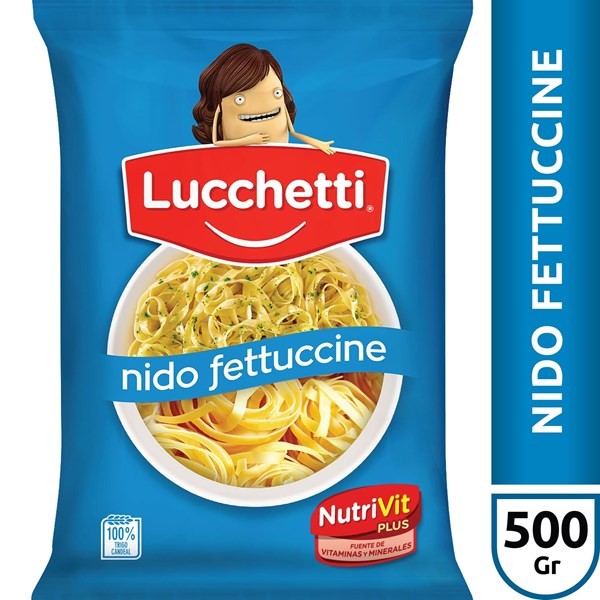 Fideos Nido Fettucini Lucchetti Bolsa 500 G. #1
