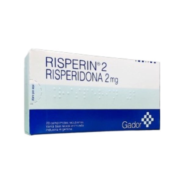 Gador Risperin Risperidona 2 m g x 20 Comp #1